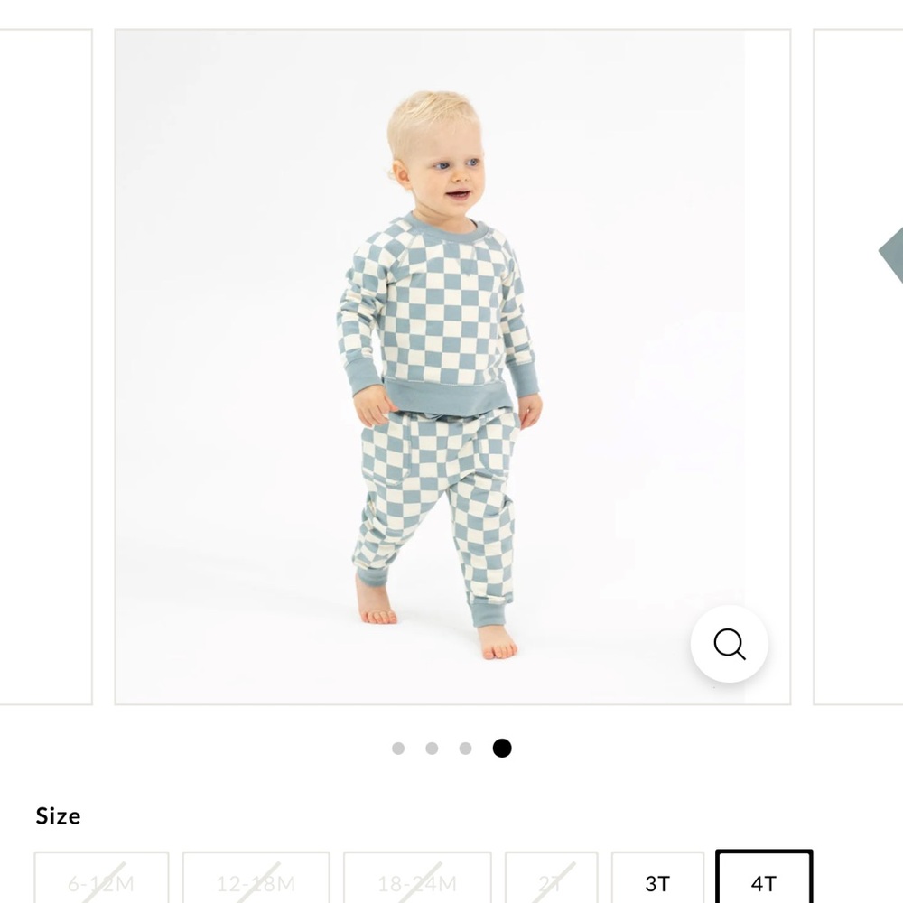 angel dear raflan sweatshirt and jogger set